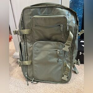 CalPak Terra 26L Laptop Duffel Backpack in Juniper Green